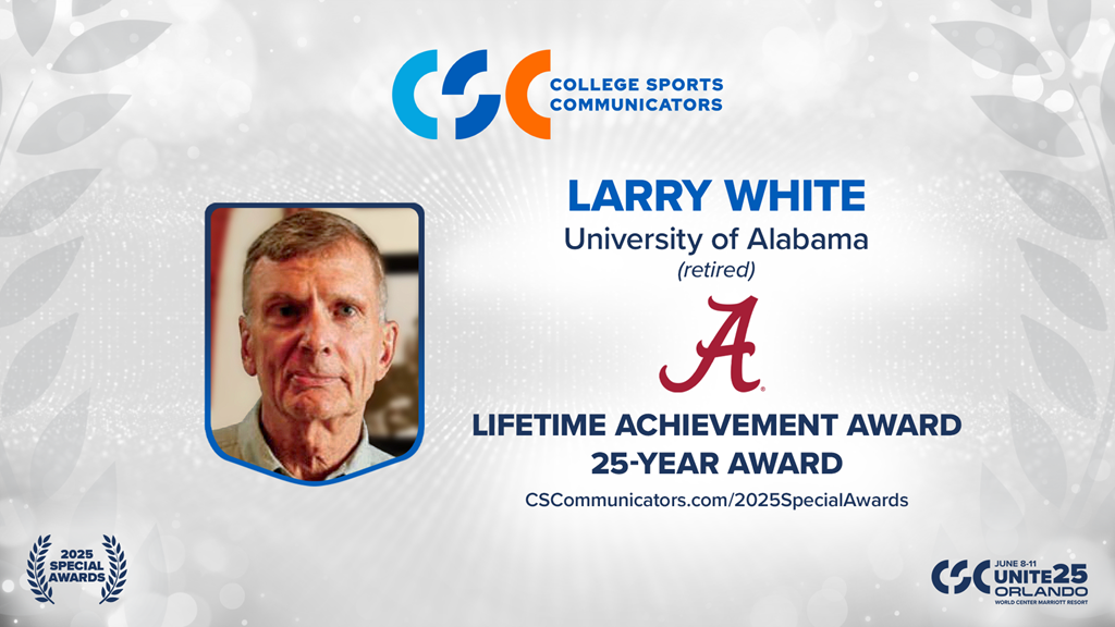 2025 Special Awards Salute: Larry White - 25-Year and Lifetime Achievement Award